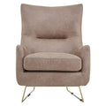Henry Light Brown Leather Armchair