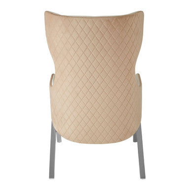 Piermount Ivory Wingback Chair