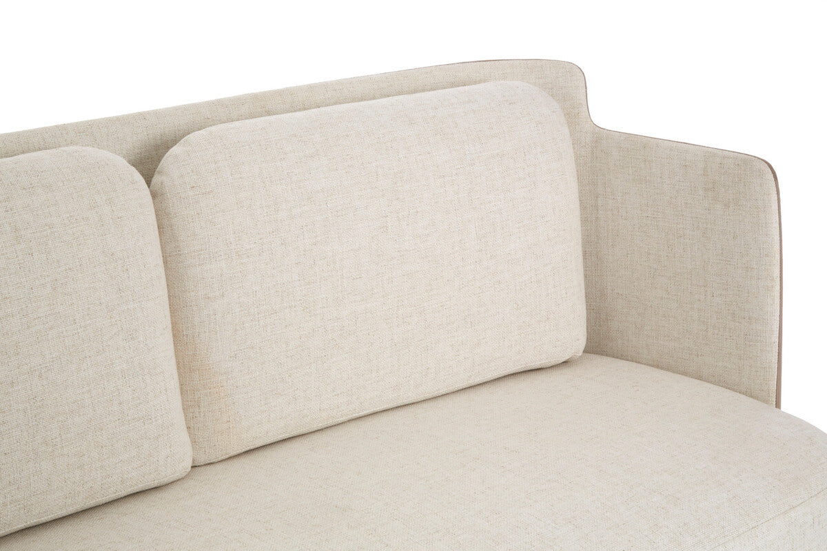 Piermount Ivory & Mink 2 Seat Sofa