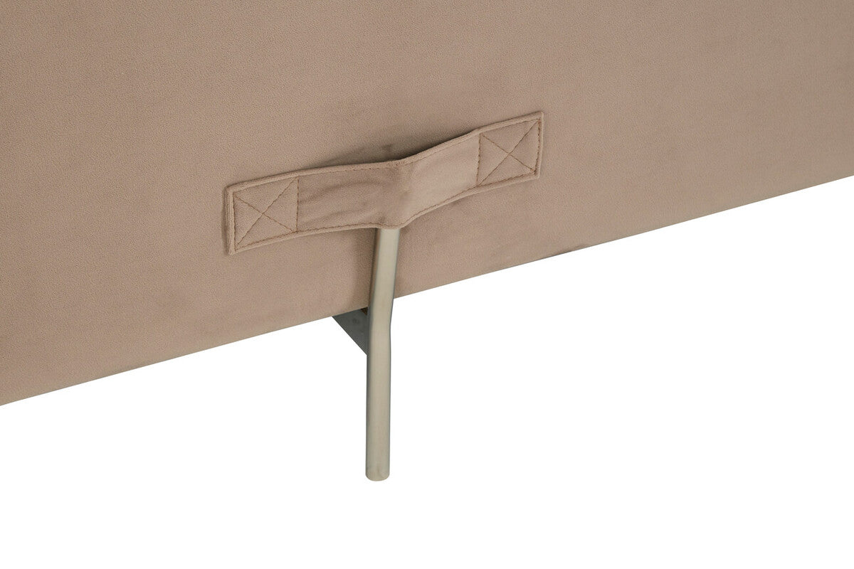 Piermount Ivory & Mink 2 Seat Sofa