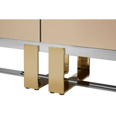 Demas Media Unit With Wall Panel