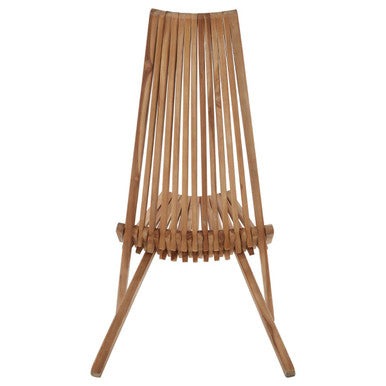Manado Wooden Natural Contemporary Lounge Chair