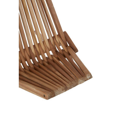 Manado Wooden Natural Contemporary Lounge Chair