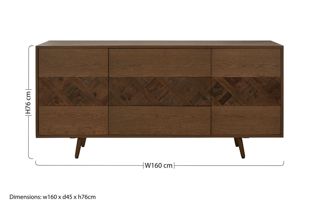 Salvar Oak & Elm Wood Sideboard