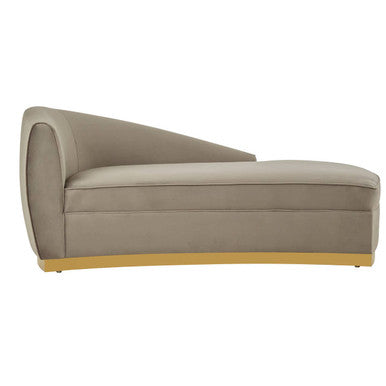 Batix Grey Left Arm Chaise Longue Sofa