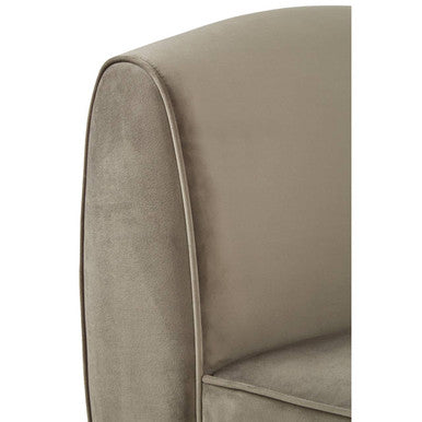Batix Grey Left Arm Chaise Longue Sofa