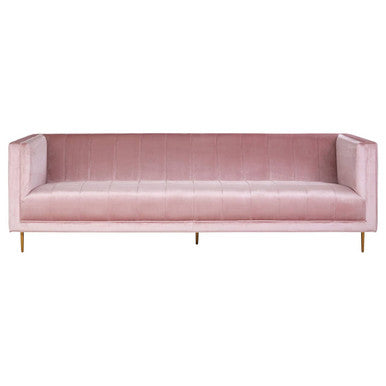 3 Seat Pink Sofa, Otylia