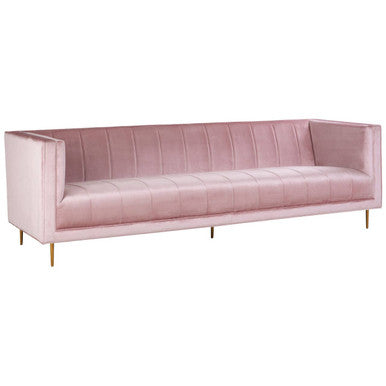 3 Seat Pink Sofa, Otylia