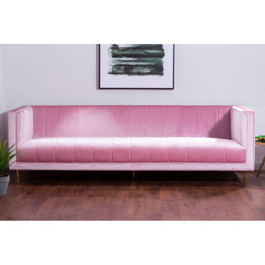 3 Seat Pink Sofa, Otylia