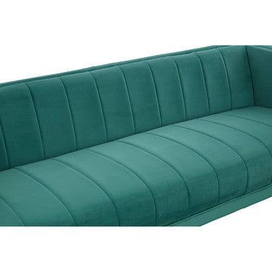 3 Seat Green Sofa, Otylia