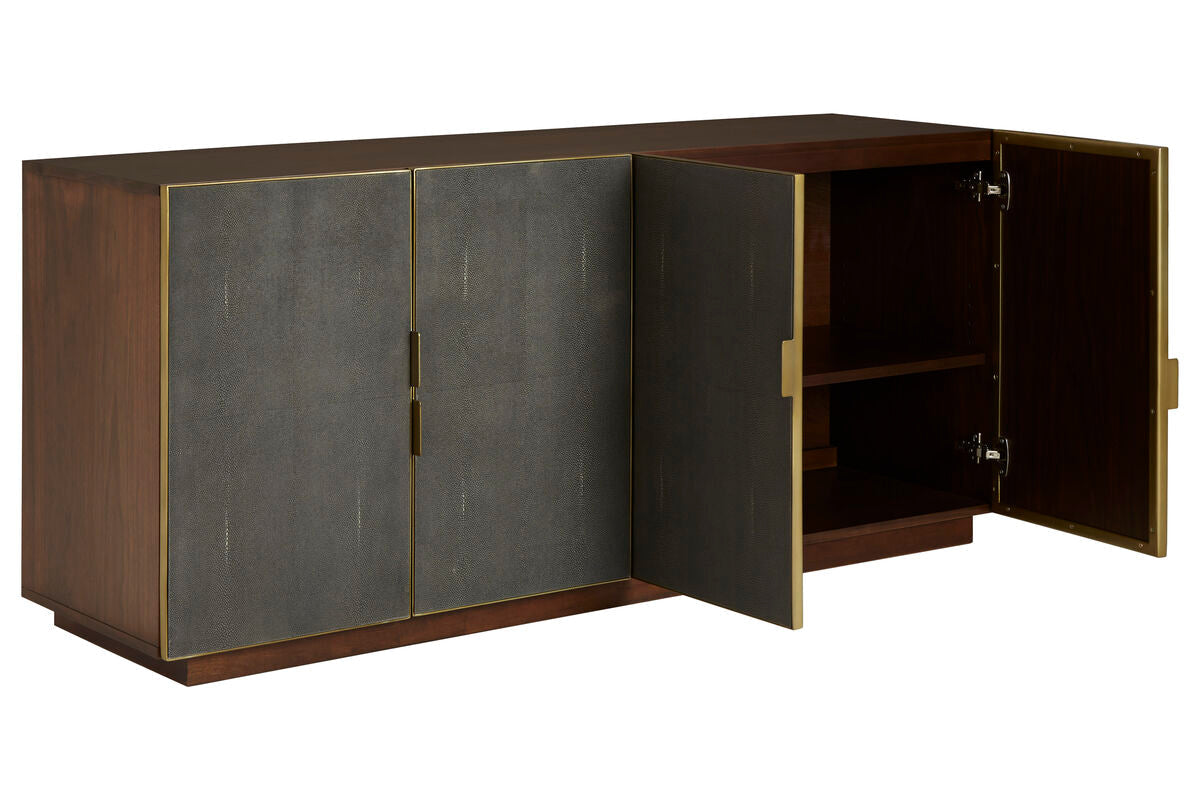 Kempton Walnut Modern Sideboard