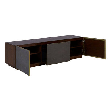 Kempton Walnut Media Unit