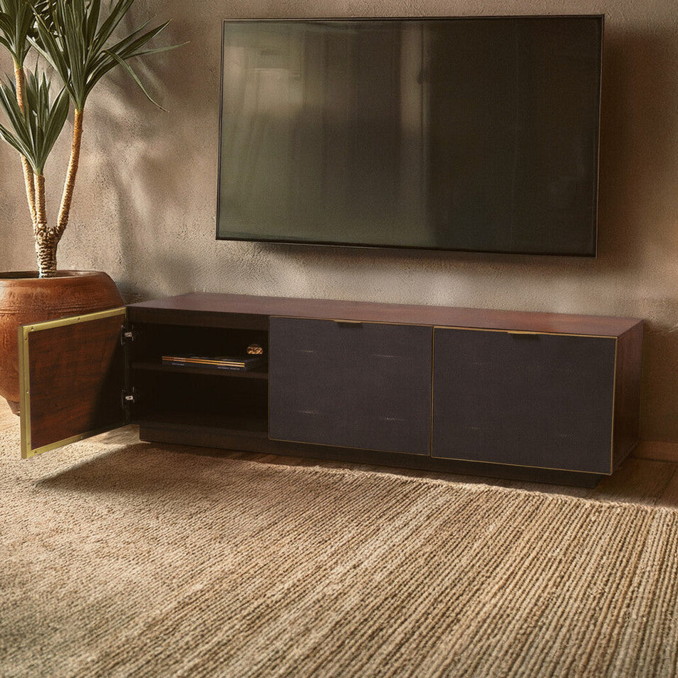 Kempton Walnut Media Unit