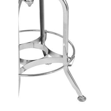 Gator Chrome Adjustable Bar Stool