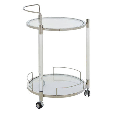 Oria Trolley Chrome Contemporary