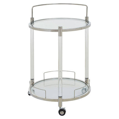 Oria Trolley Chrome Contemporary