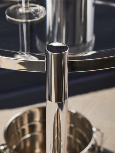 Oria Trolley Chrome Contemporary