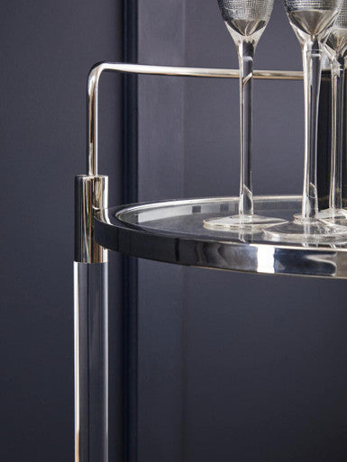 Oria Trolley Chrome Contemporary