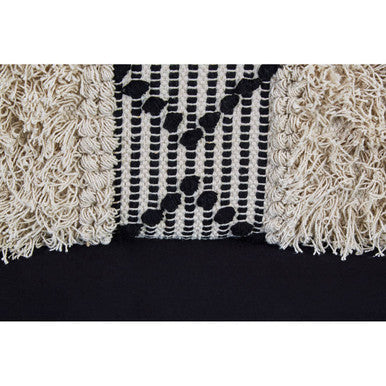 Cefena Moroccan Velvet White Bench
