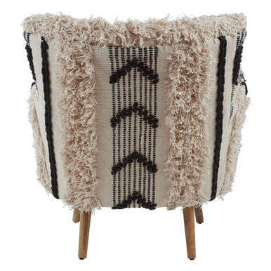 Cefena Berber Style Natural Contemporary Armchair
