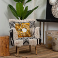 Cefena Berber Style Natural Contemporary Armchair