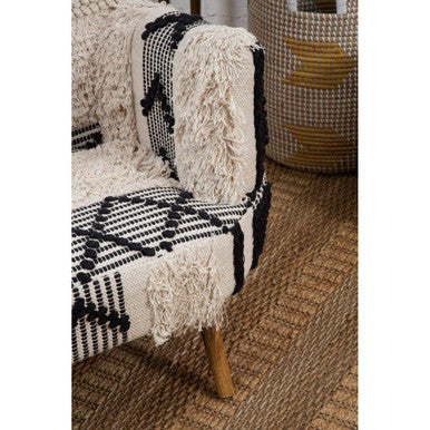Cefena Berber Style Natural Contemporary Armchair