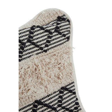 Cefena Black & White Pattern Butterfly Chair