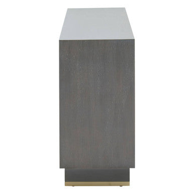Deskey Grey Shagreen Three Drawer Sideboard