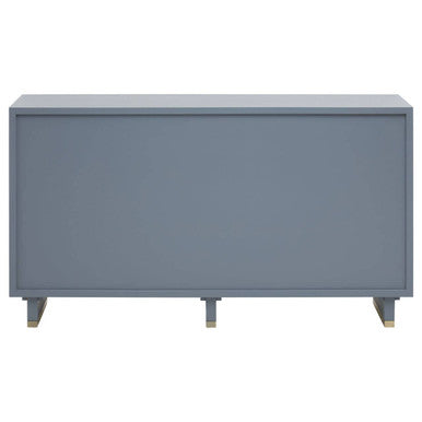 Deskey Grey Shagreen Three Drawer Sideboard