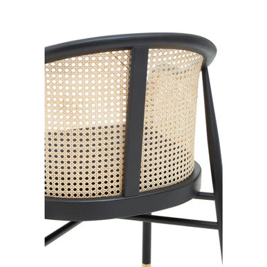 Corso Rattan Chair With Black Seat
