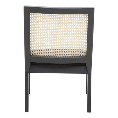 Corso Rattan Chair With Black Frame