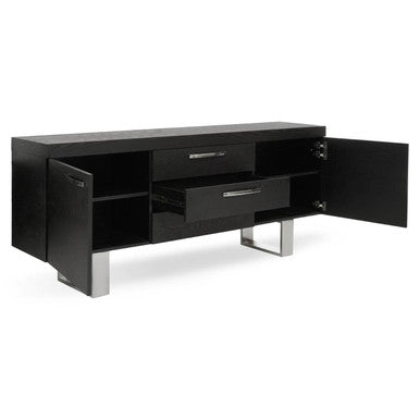Ulmus Black Industrial Sideboard
