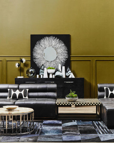 Ulmus Black Industrial Sideboard