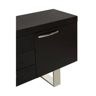 Ulmus Black Industrial Sideboard