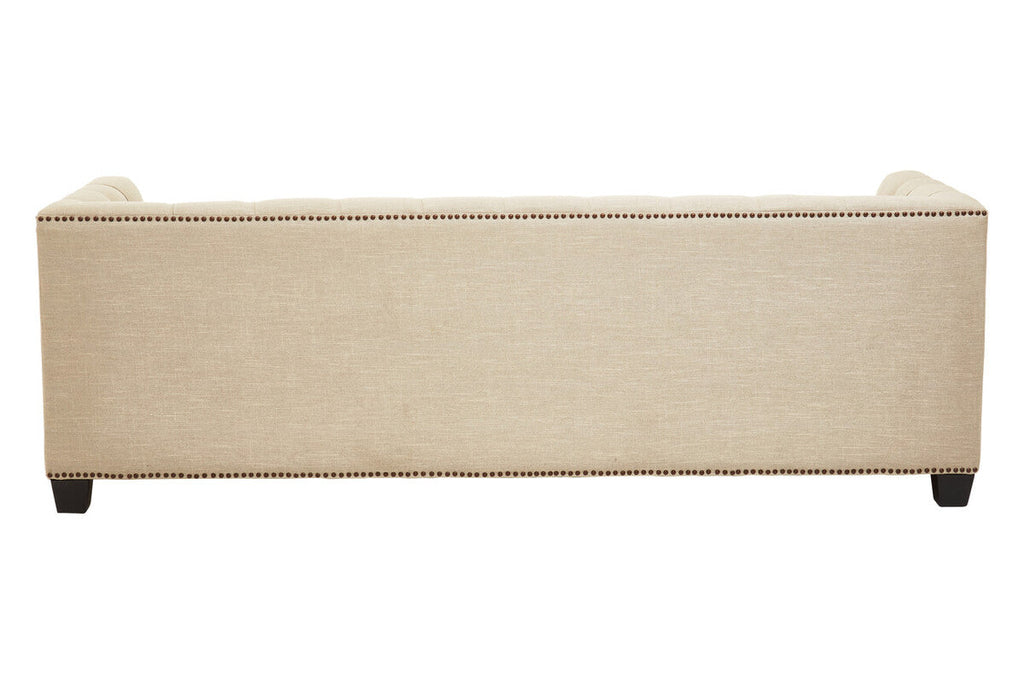 3 Seat Stone Fabric Sofa, Surina