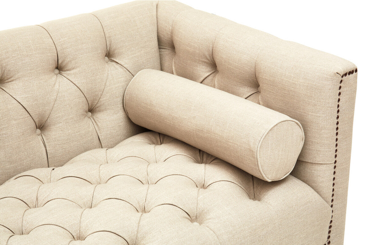 3 Seat Stone Fabric Sofa, Surina