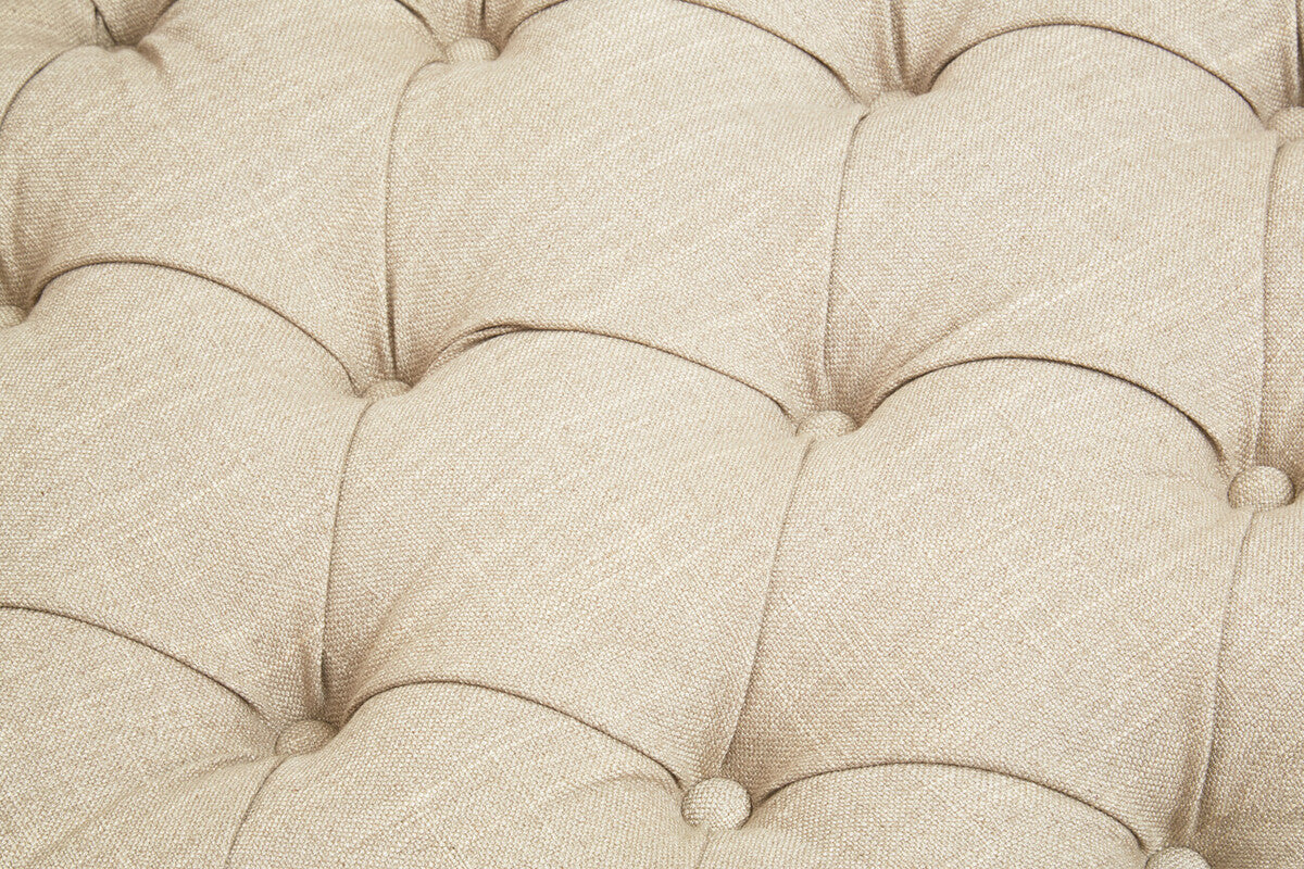 3 Seat Stone Fabric Sofa, Surina