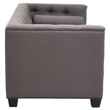 2 Seat Grey Fabric Sofa, Surina