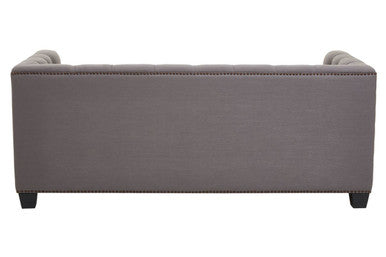 2 Seat Grey Fabric Sofa, Surina