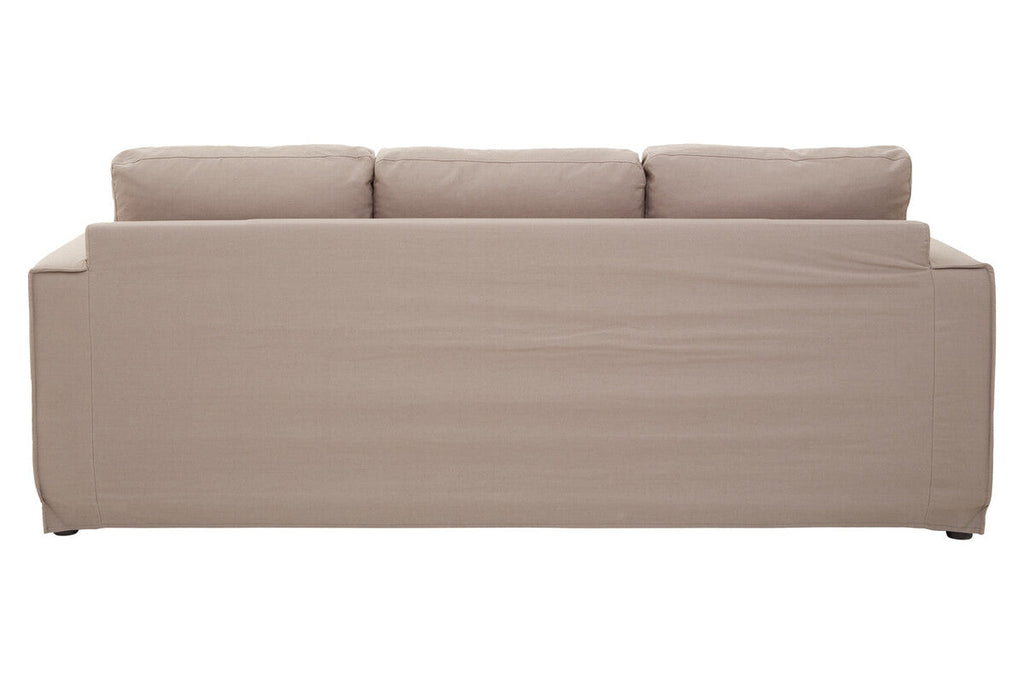 3 Seat Grey Fabric Sofa, Menton