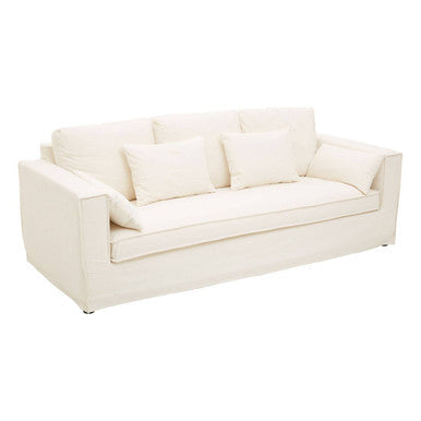 3 Seat Cream Sofa, Menton