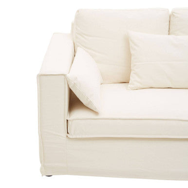 3 Seat Cream Sofa, Menton