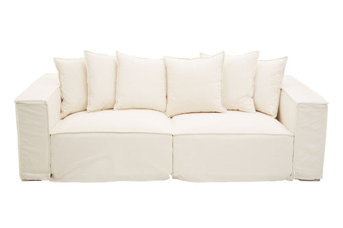 3 Seat Cream Sofa, Marseille