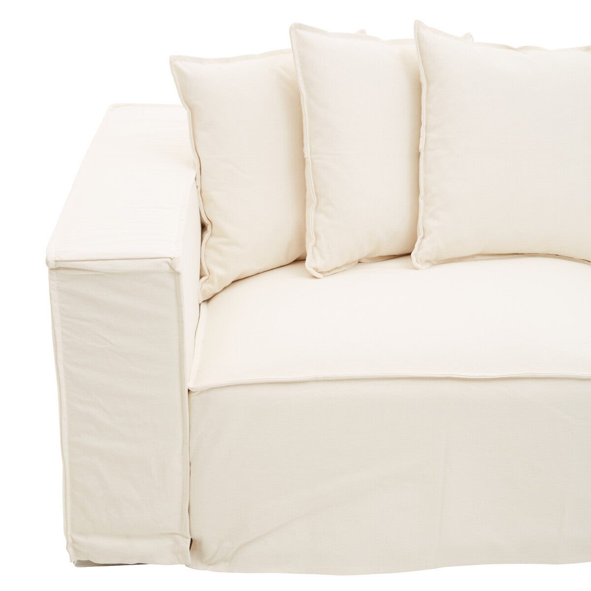 3 Seat Cream Sofa, Marseille