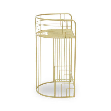 Rabia Gold Bar Chair