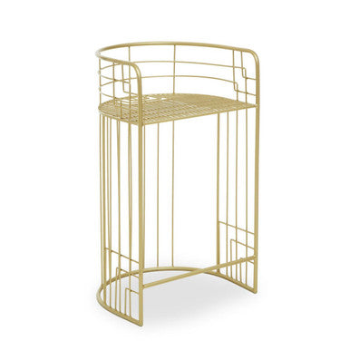 Rabia Gold Bar Chair