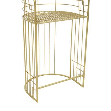 Rabia Gold Bar Chair