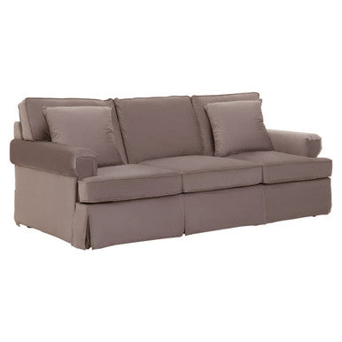 3 Seat Mink Velvet Sofa, Ralph