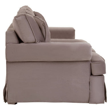 3 Seat Mink Velvet Sofa, Ralph