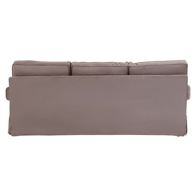 3 Seat Mink Velvet Sofa, Ralph
